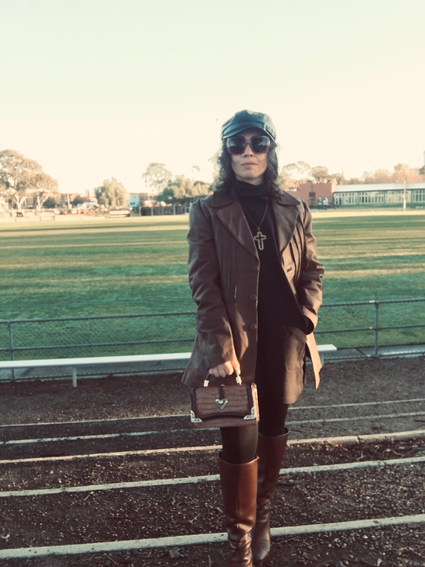 1970s Brown Leather Jacket