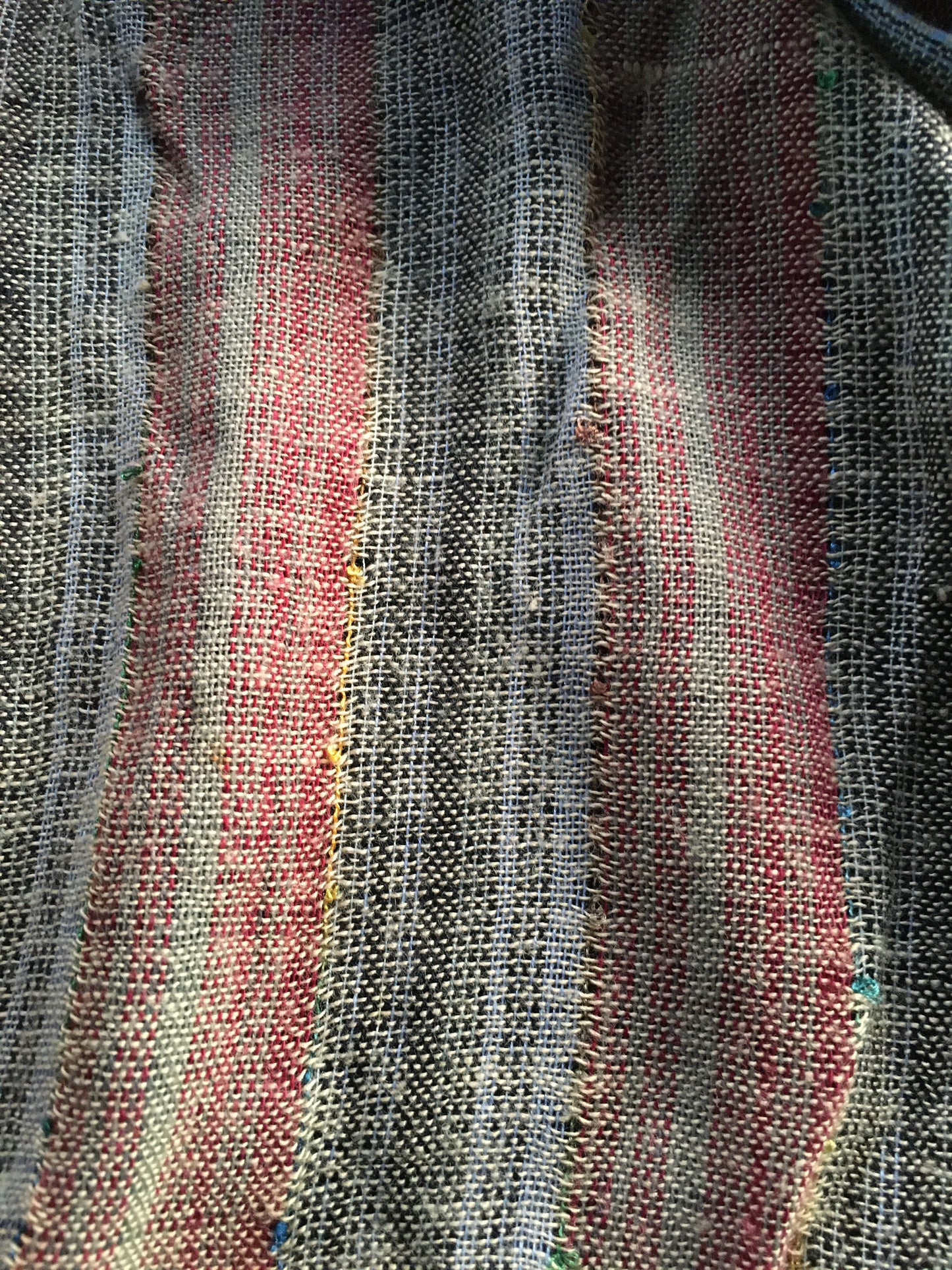 Woven Scarf with Earthy Tones