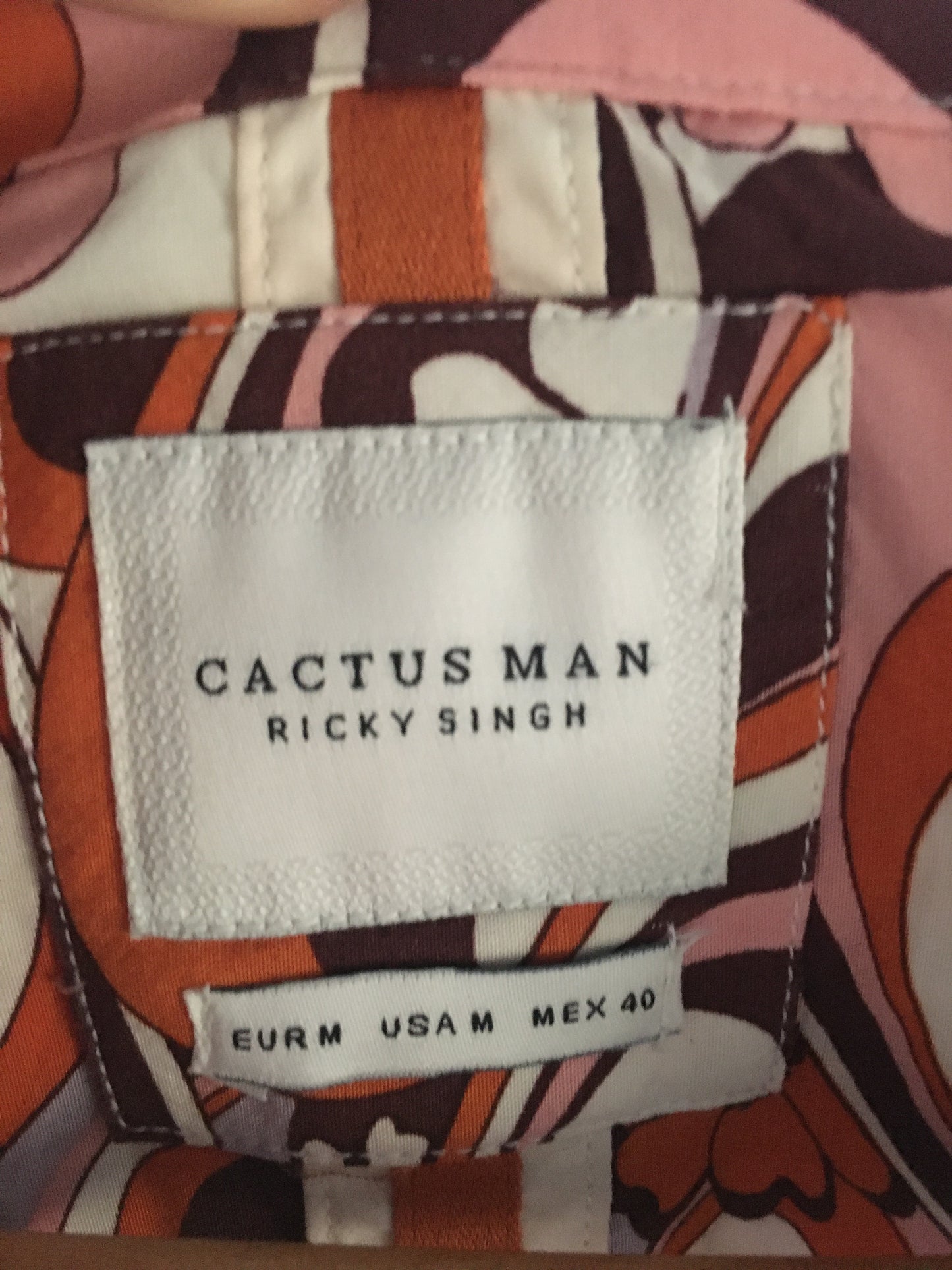 70s Funky Patterned Shirt