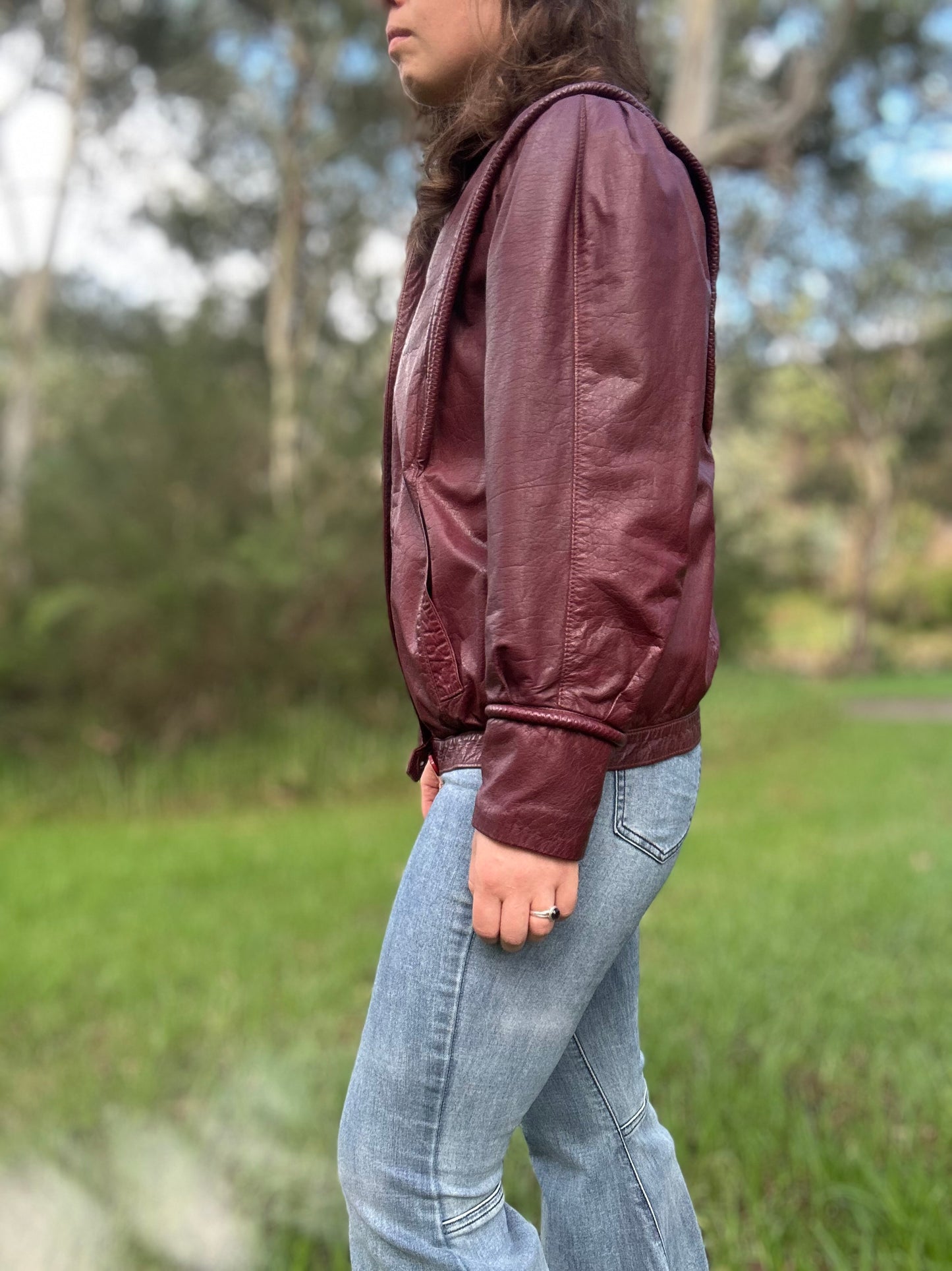 Retro Burgundy Shakespeare Jacket