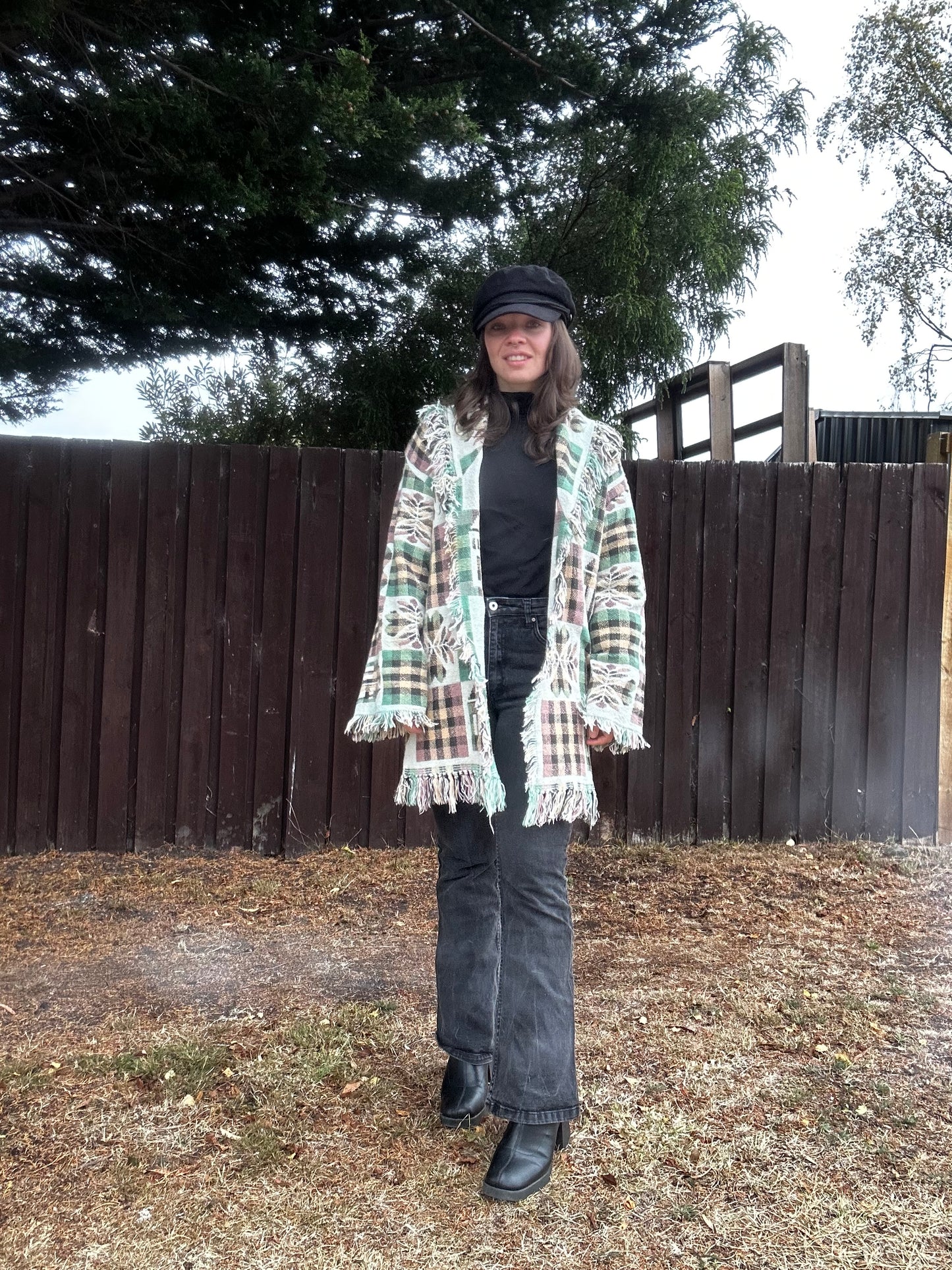 Neutral vintage Rug Jacket