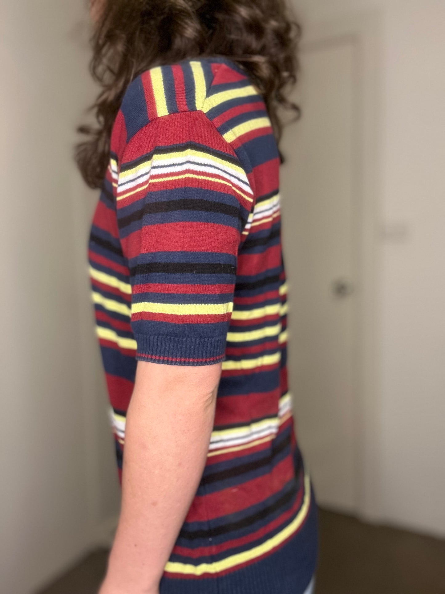 Striped winter T-shirt