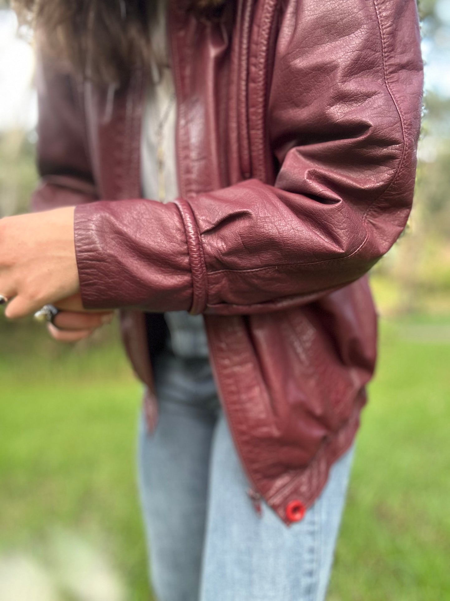 Retro Burgundy Shakespeare Jacket