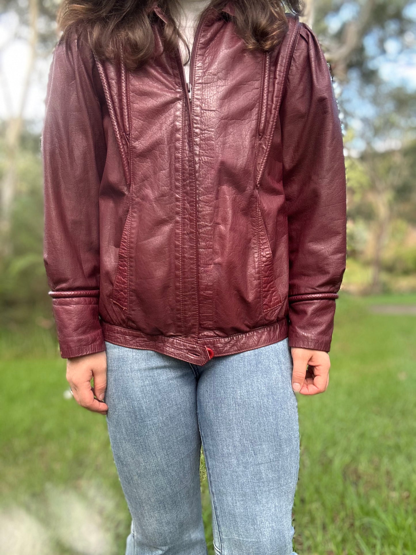 Retro Burgundy Shakespeare Jacket