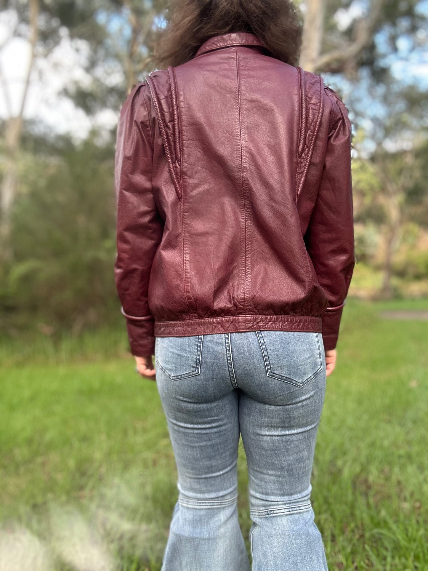 Retro Burgundy Shakespeare Jacket