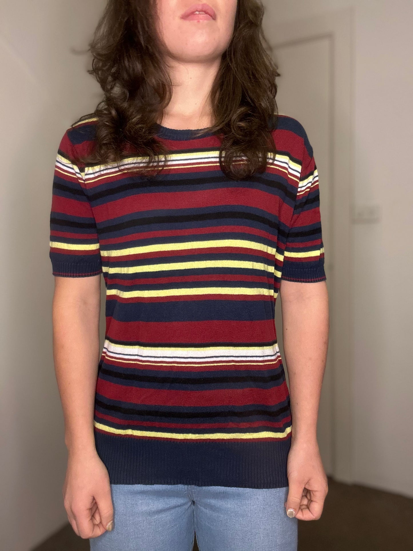 Striped winter T-shirt