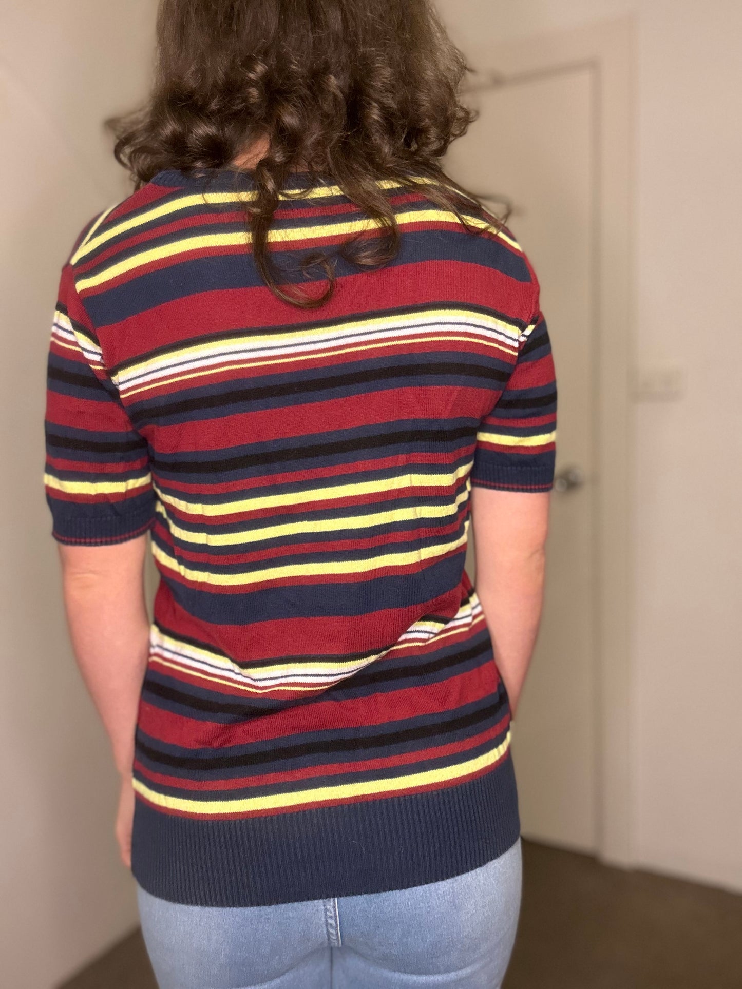 Striped winter T-shirt