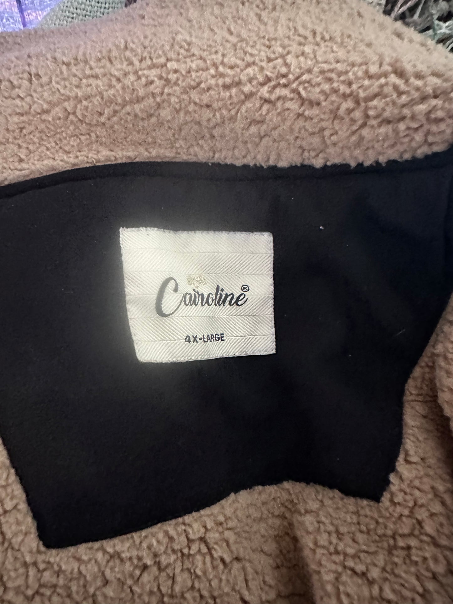 Black fleece 70style jacket