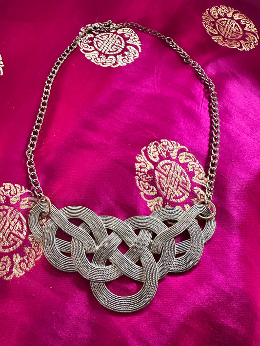 Brass Celtic Knot Necklace