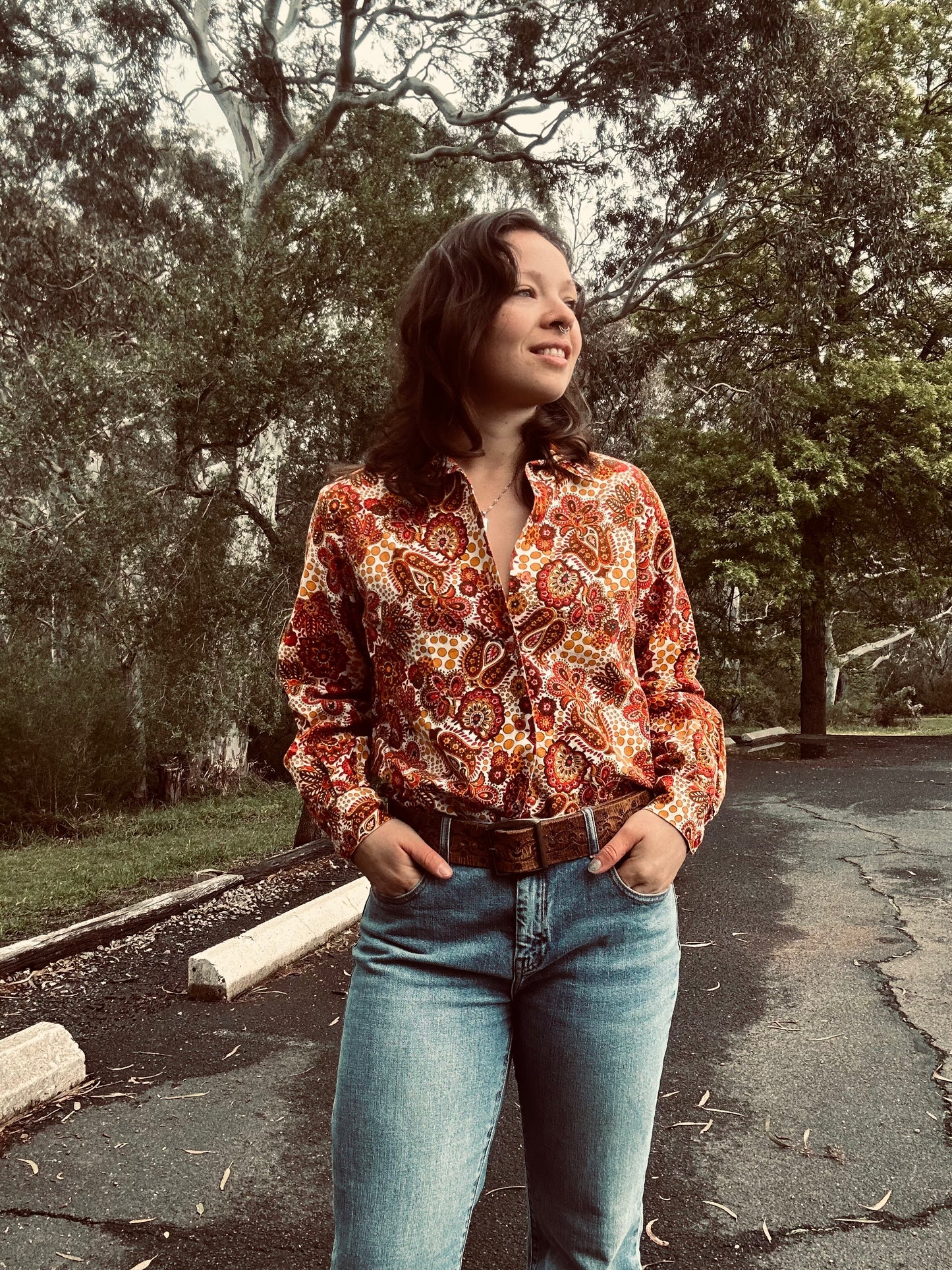 Handmade 70s Classic Cotton Shirt
