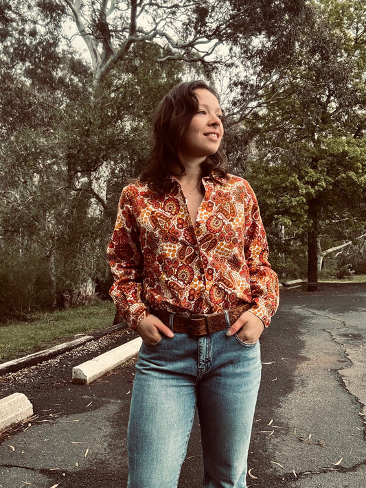 Handmade 70s Classic Cotton Shirt