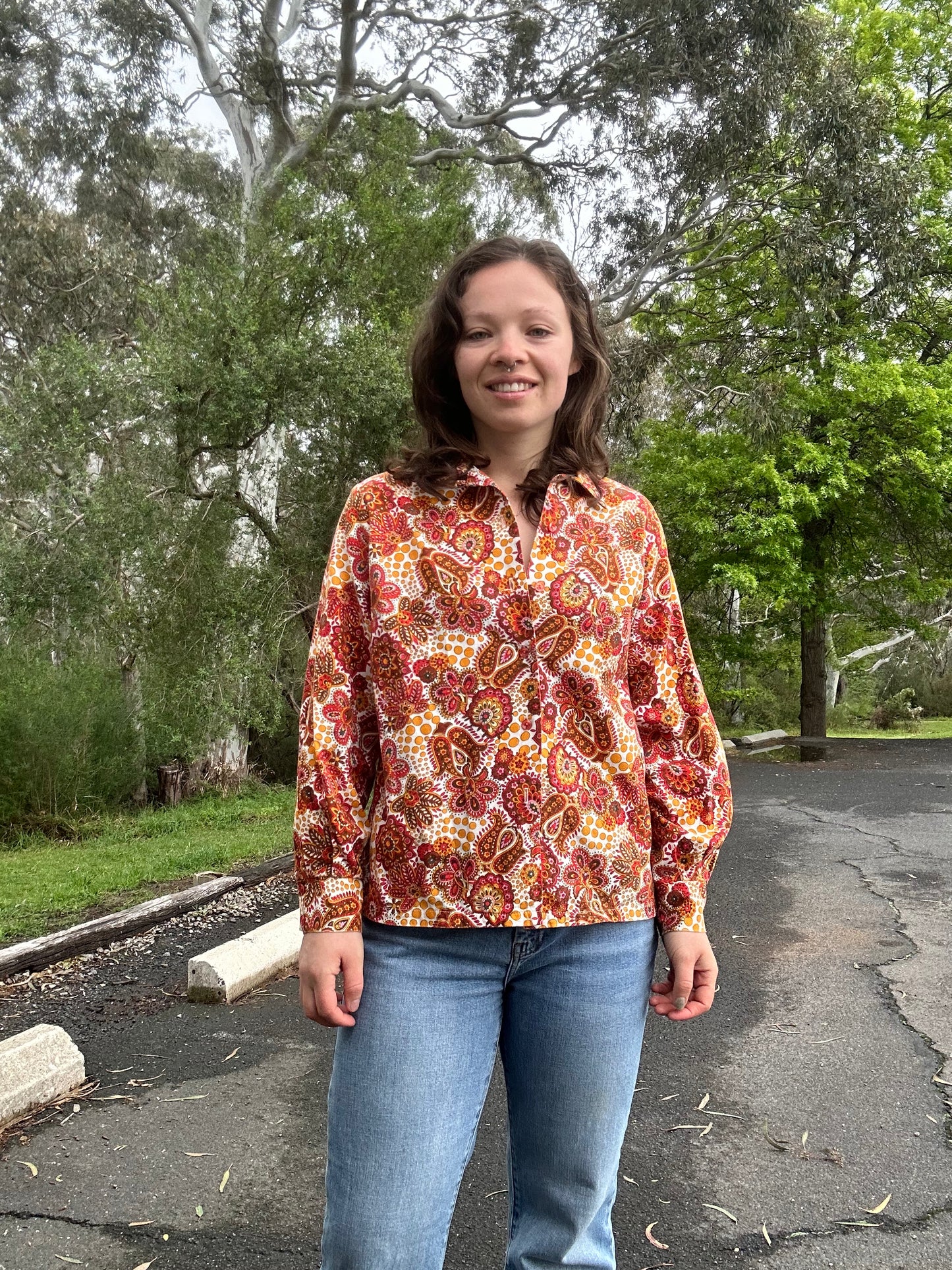 Handmade 70s Classic Cotton Shirt