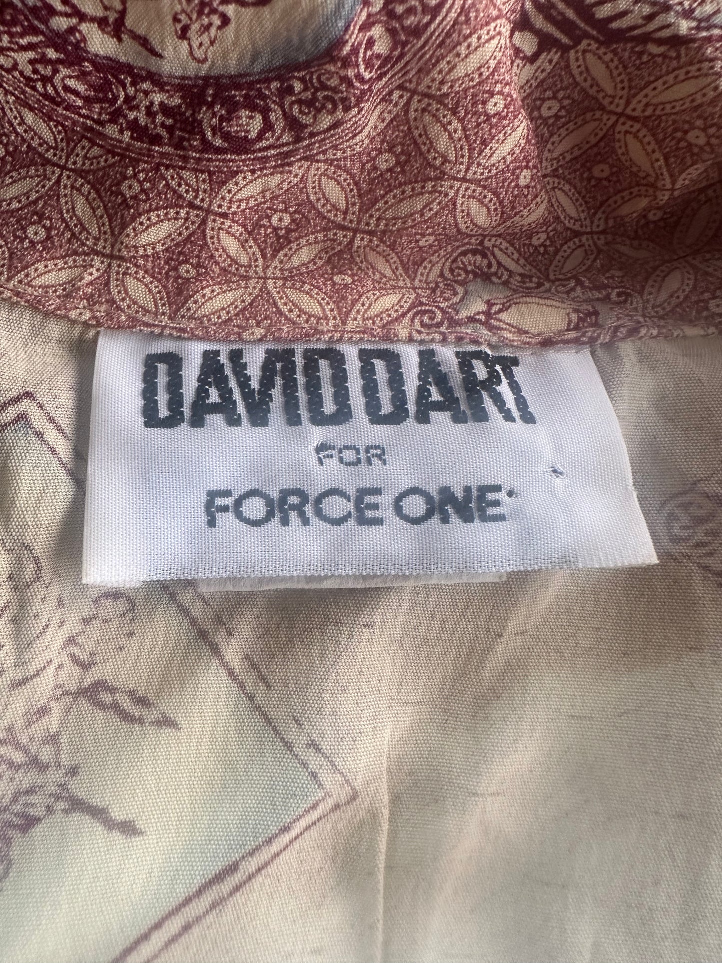 Vintage Shell Button Shirt