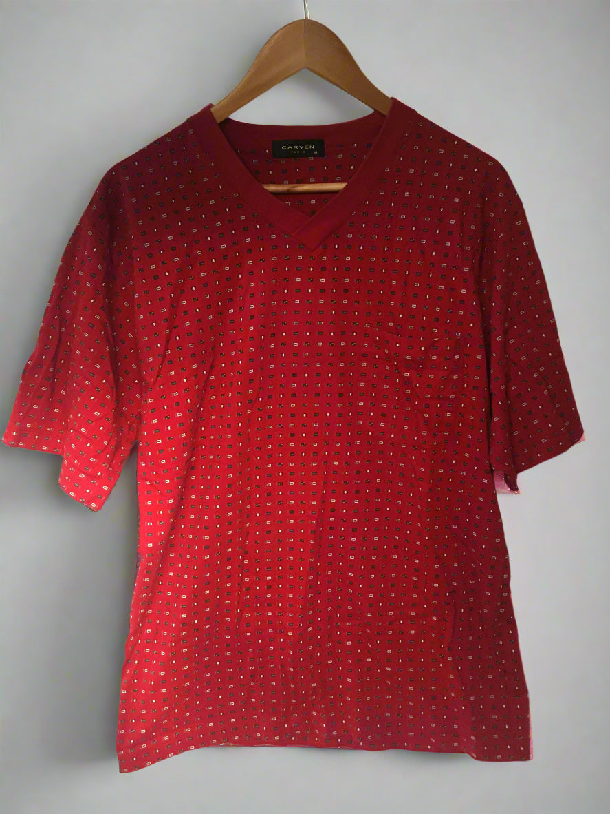 Red Carven Paris T-Shirt