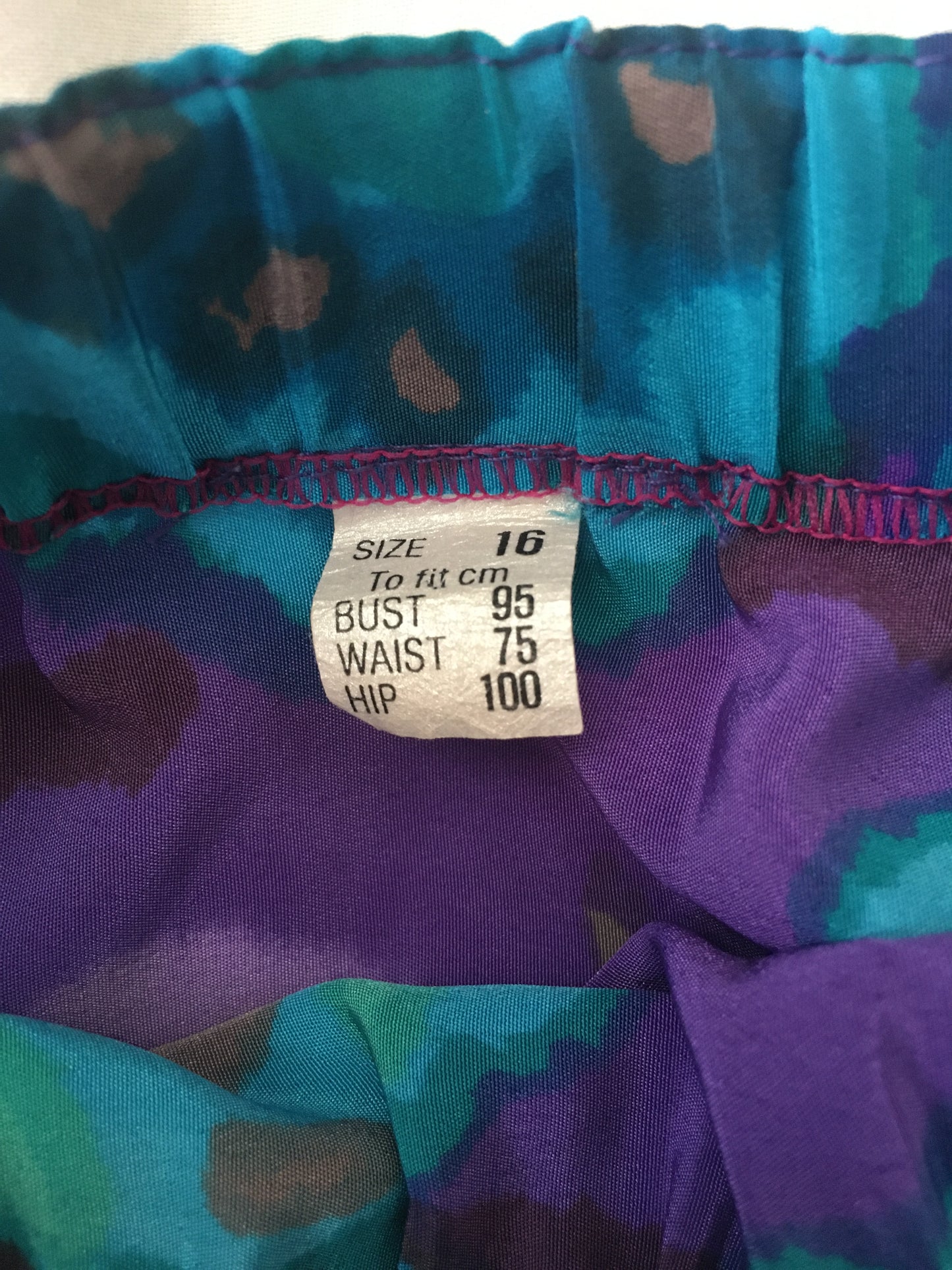 Vintage Reef Coloured Skirt