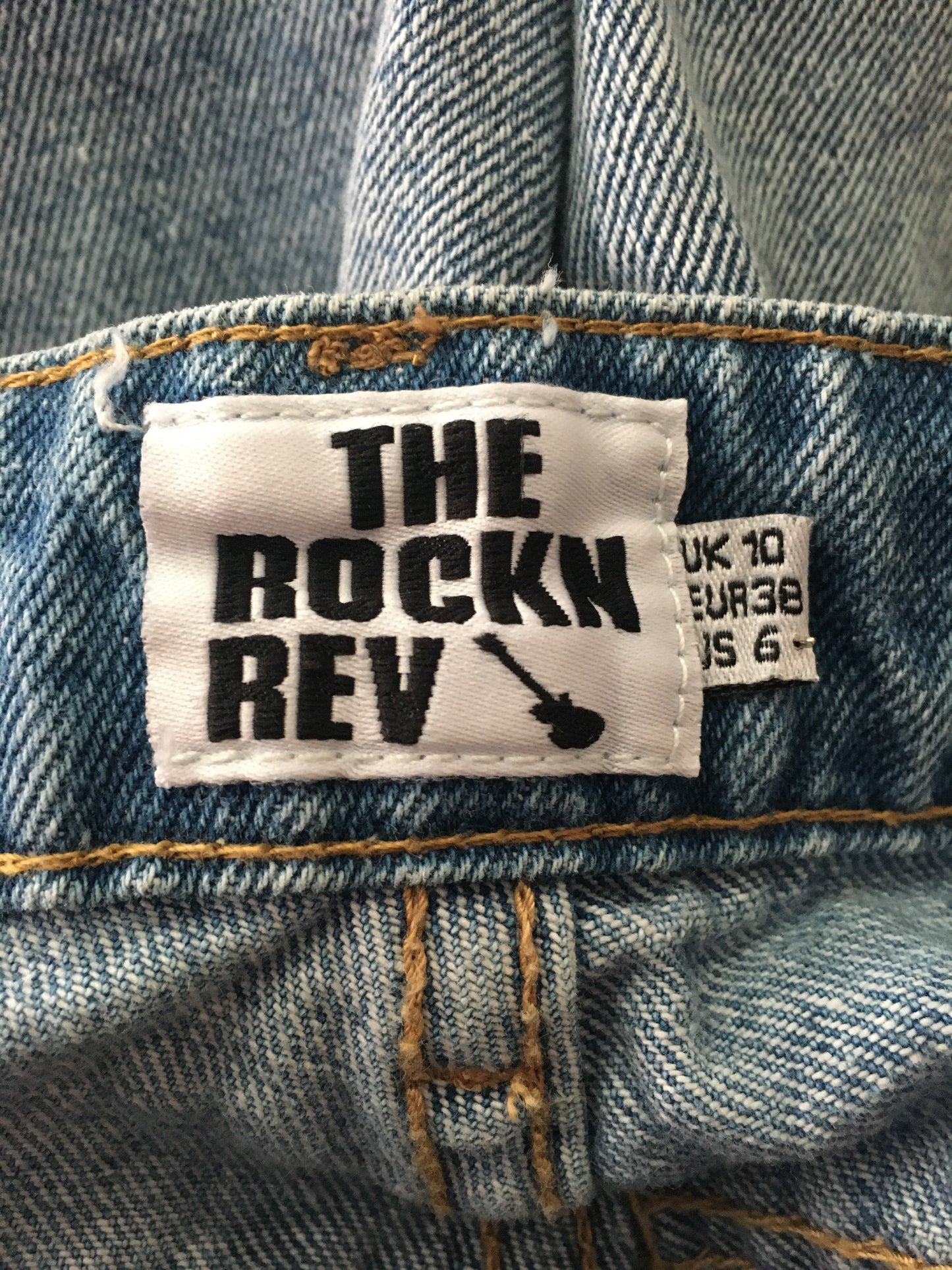 Ripped Acid Washed Jeans