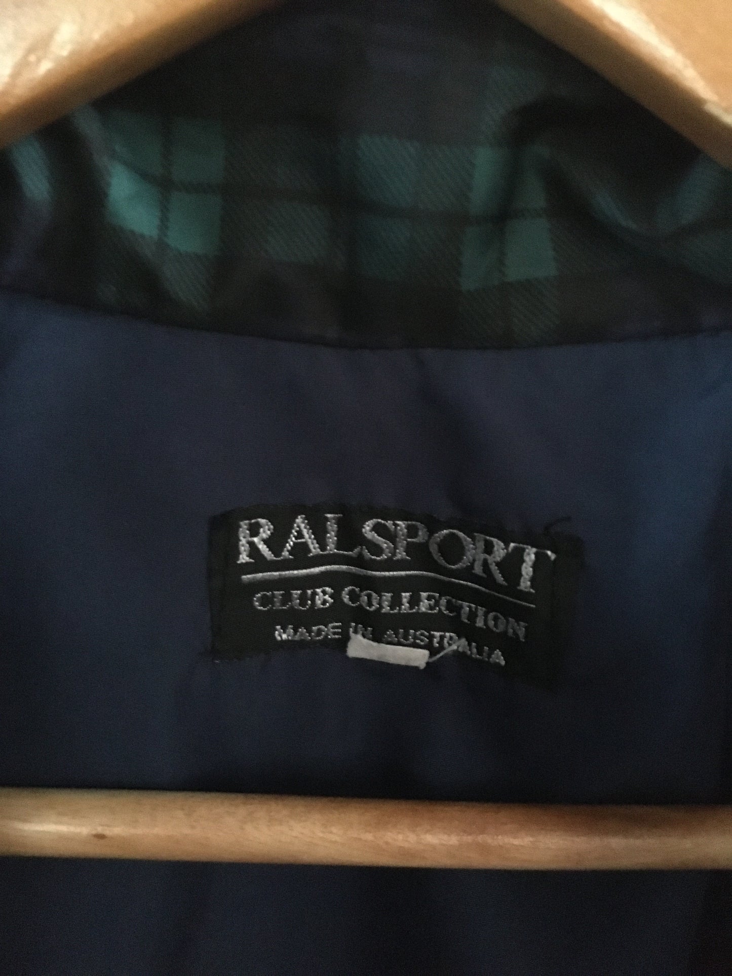 Green and Blue Windbreaker