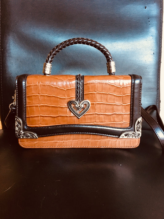 Pony Club Brown Leather Purse