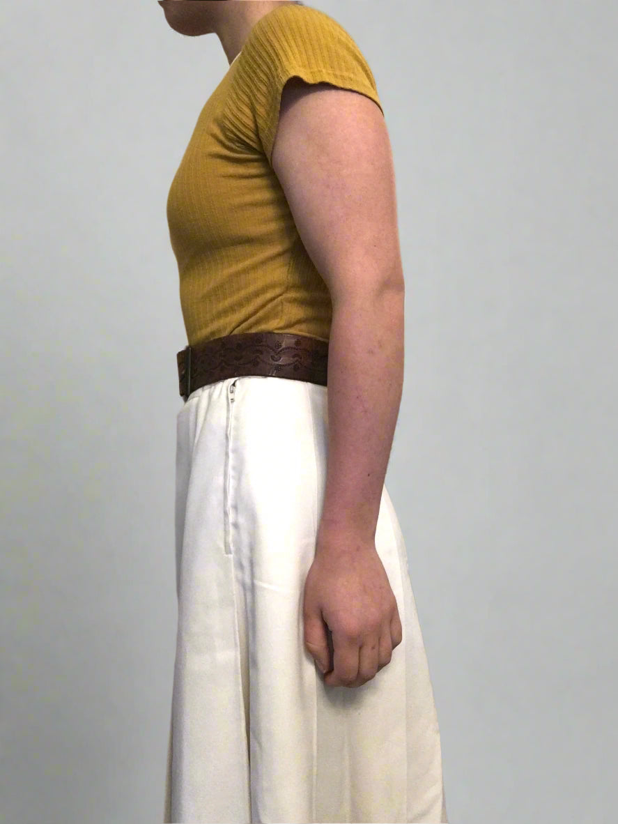 Vintage Cream Tennis skirt