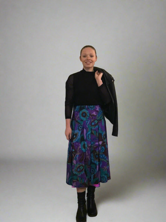 Vintage Reef Coloured Skirt