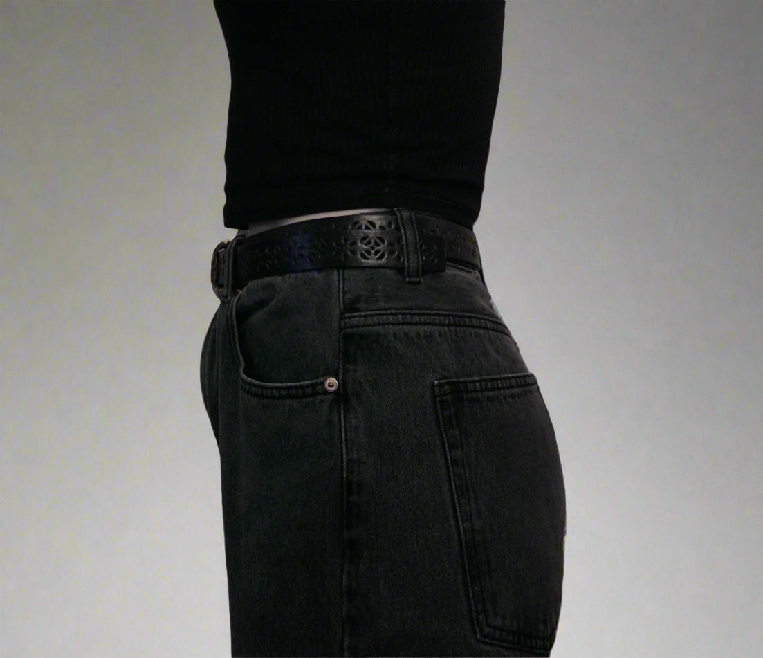Dark Grey Stright leg Jeans