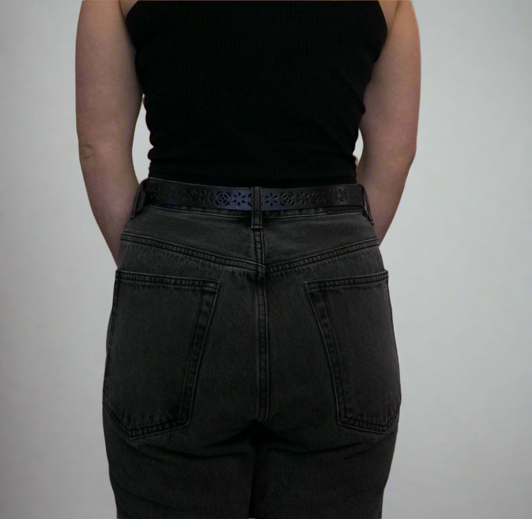 Dark Grey Stright leg Jeans