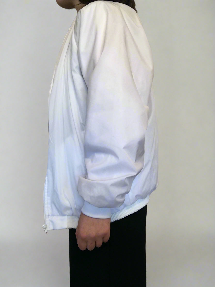 White Vintage (80s) Bomber Jacket