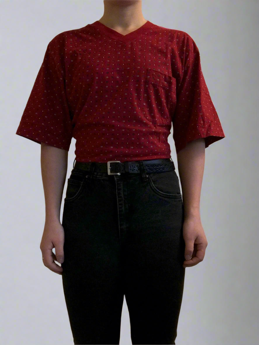 Red Carven Paris T-Shirt