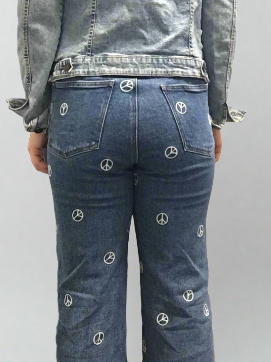Peace Denim Flare Jeans