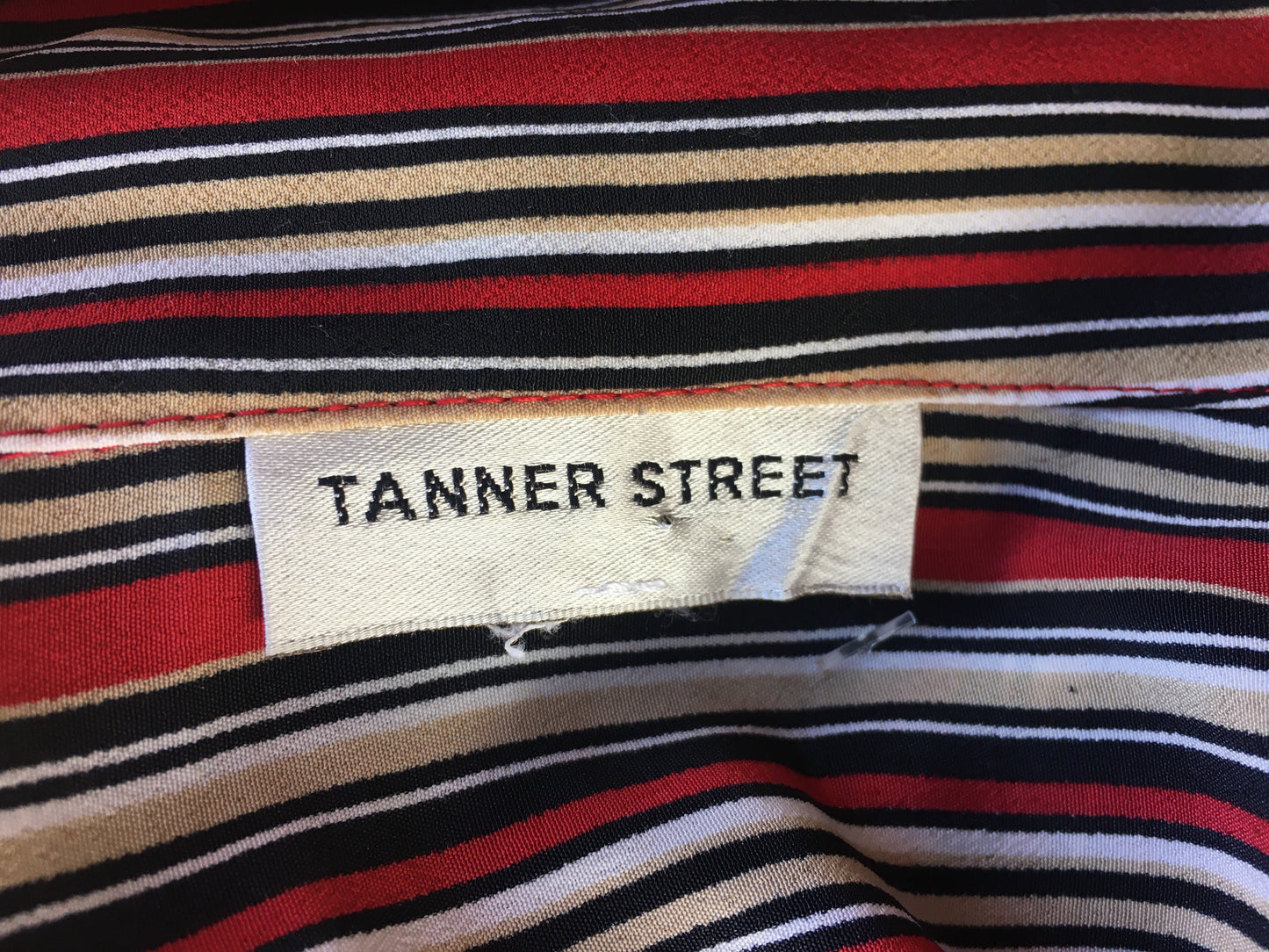Striped Button-Up Shirt