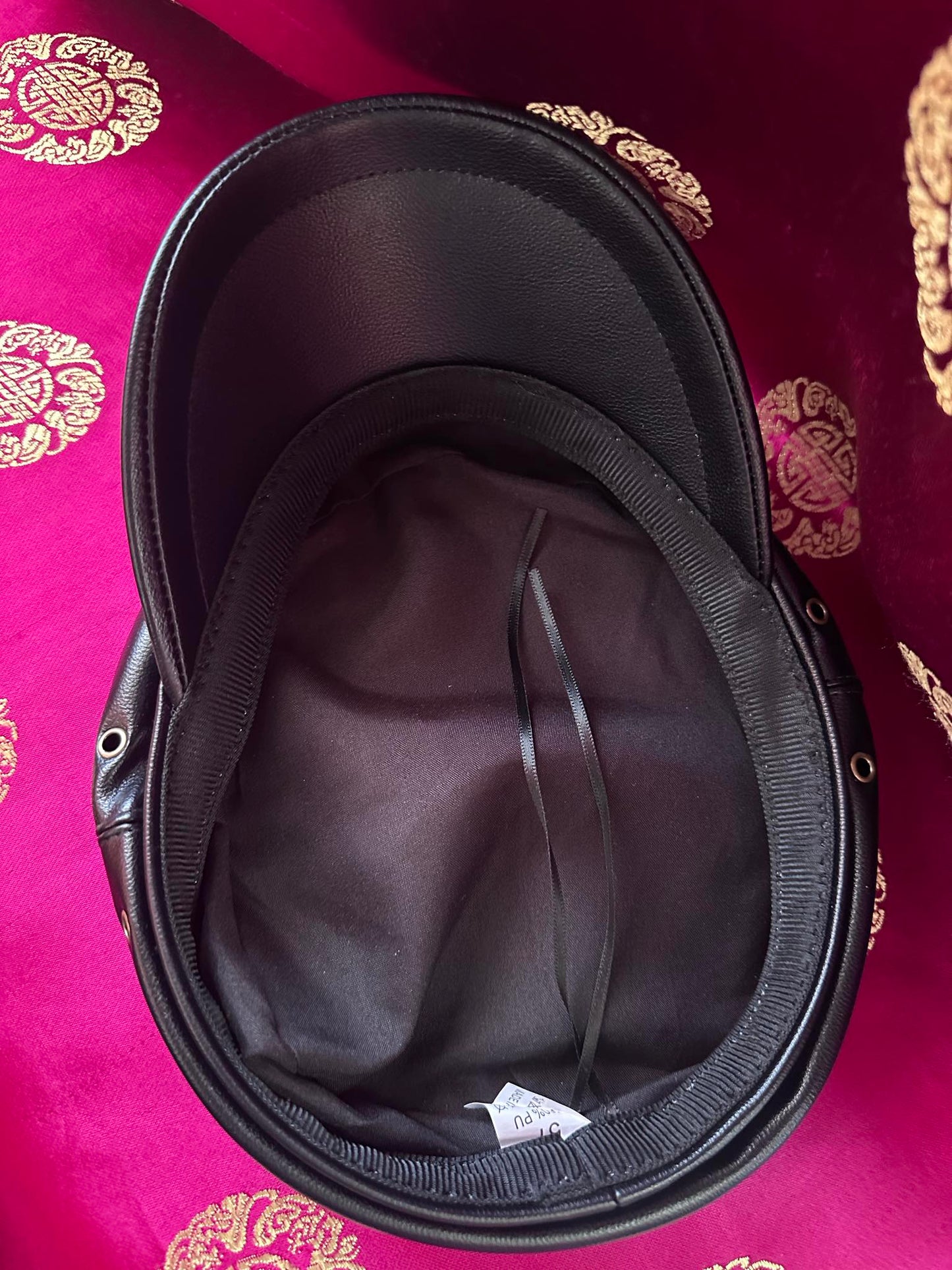 Unisex Black Captain Cap