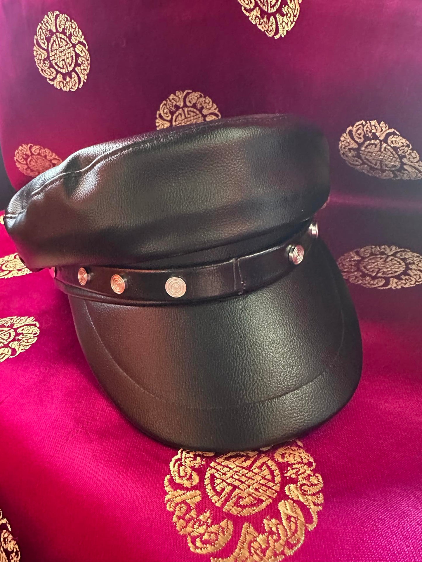 Unisex Black Captain Cap