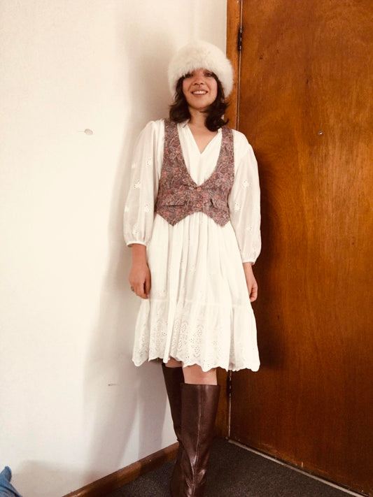White Spring Dress