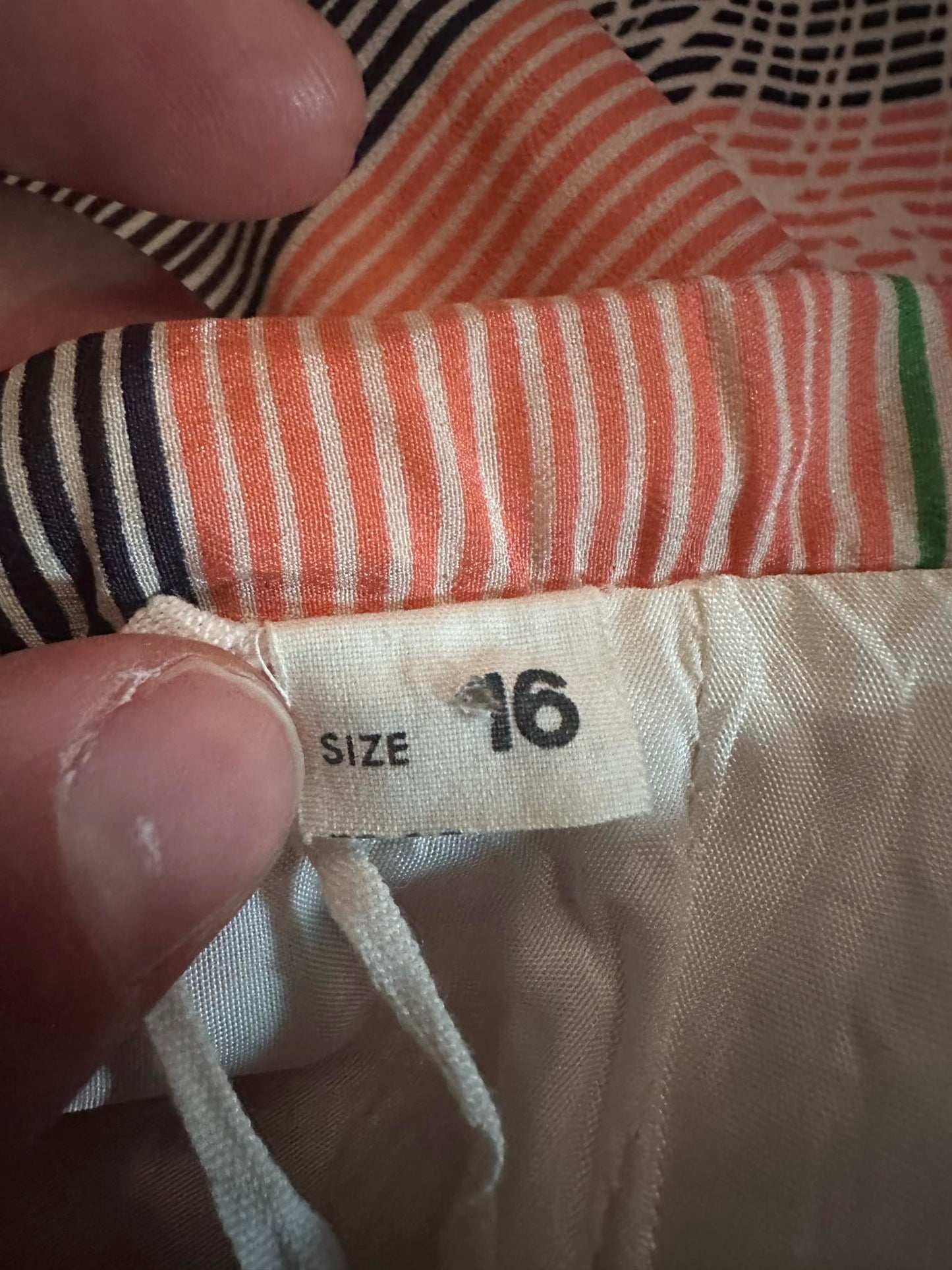 1970s blouse and skirt Set