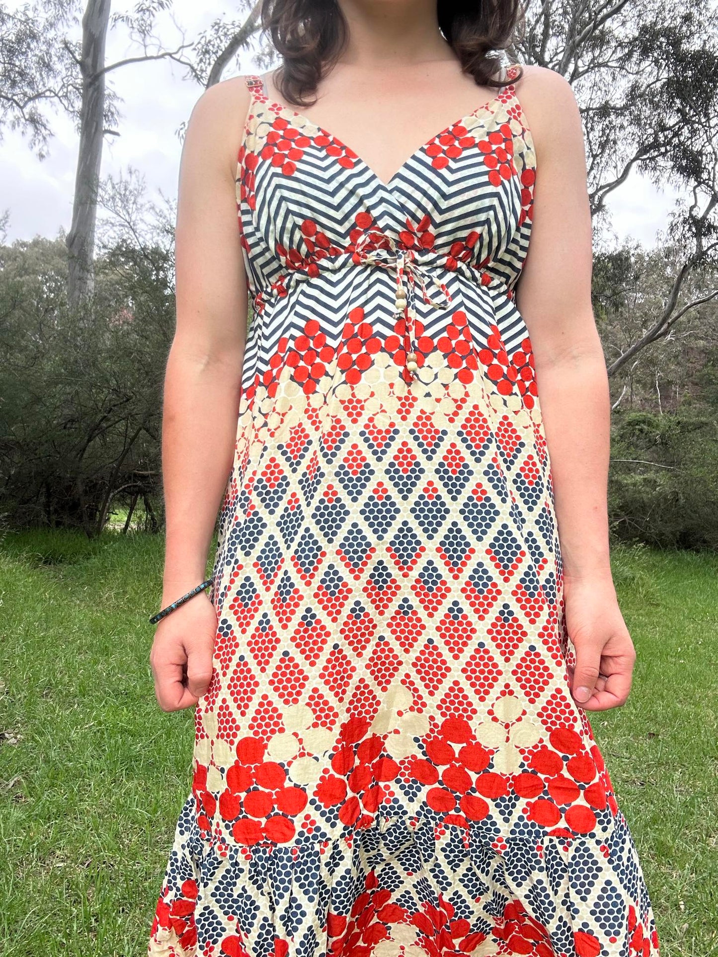 Bold Funky 70s style Summer Dress