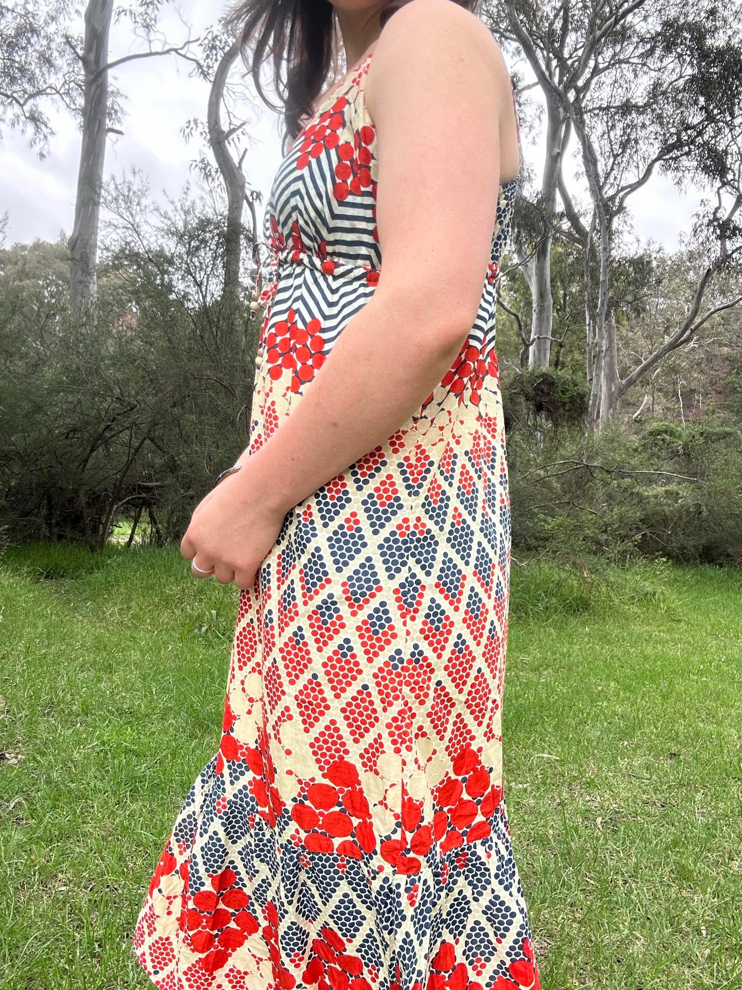Bold Funky 70s style Summer Dress
