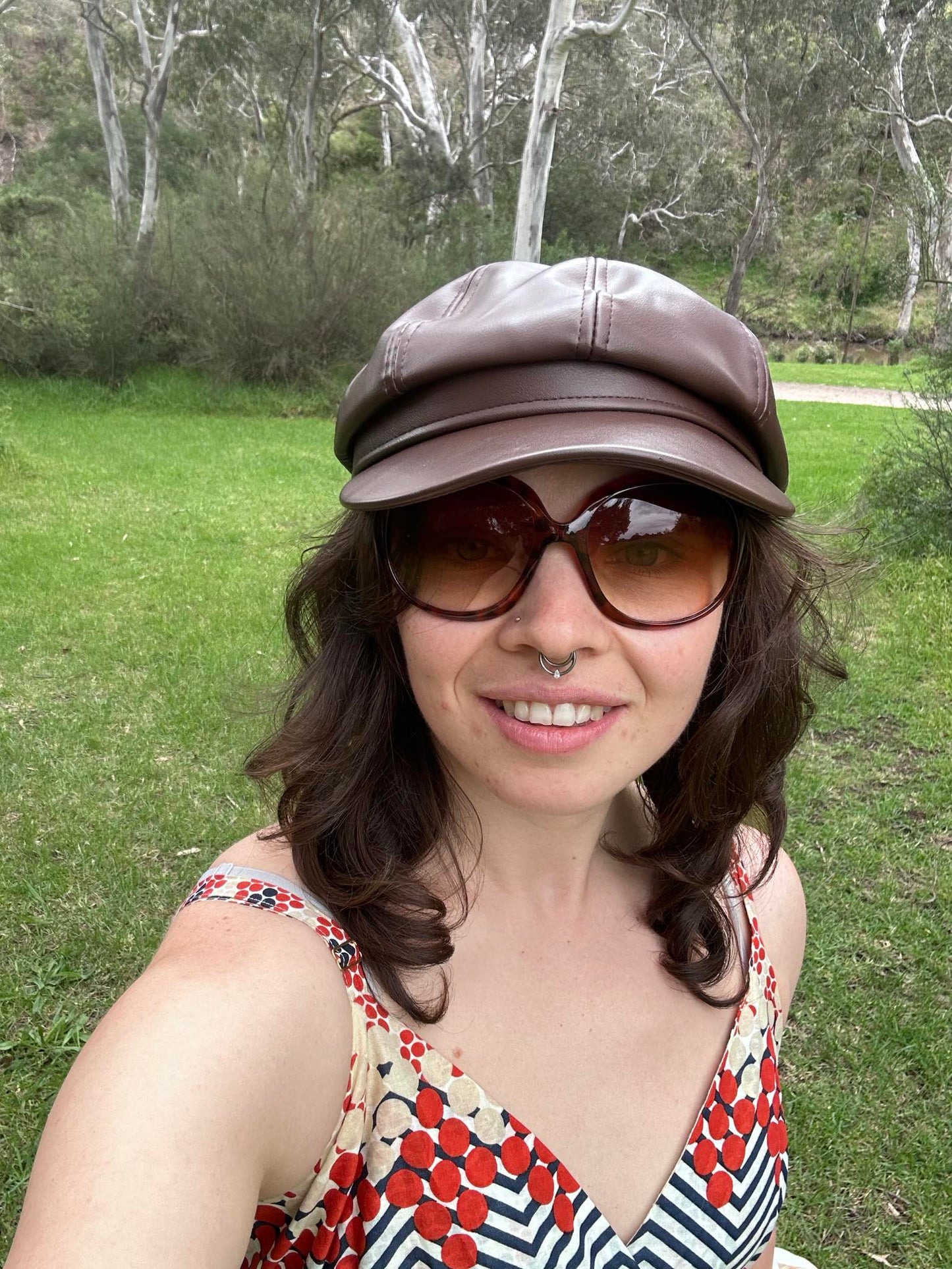 Bold Funky 70s style Summer Dress