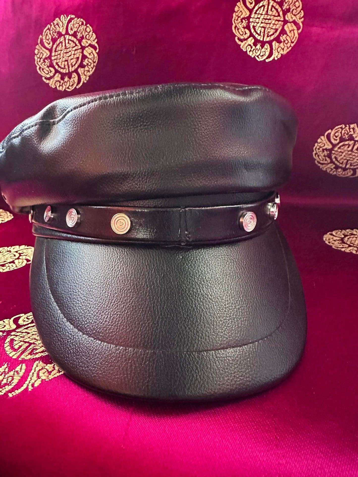 Unisex Black Captain Cap