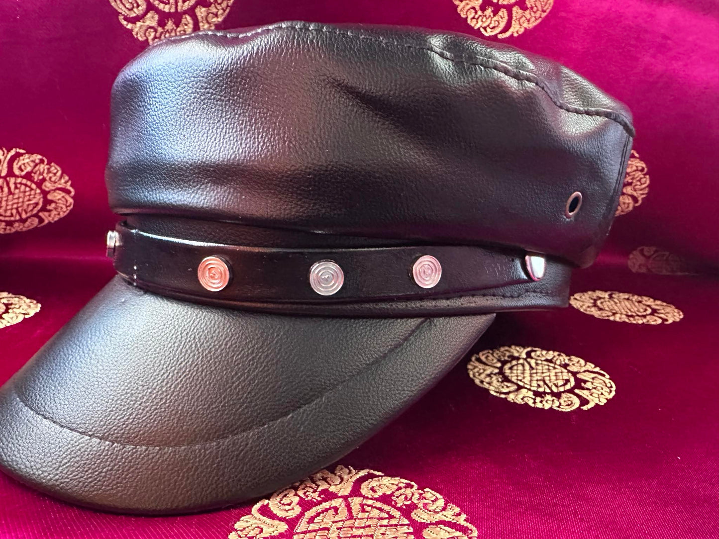 Unisex Black Captain Cap